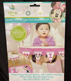 Minnie Mouse Fun To Be One Disney 1st Birthday Party High Chair Decorating Kit