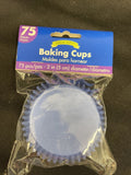 Cupcake Cases 75/pkg - Royal Blue