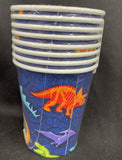 Dino Dig Paper Cups 8Ct
