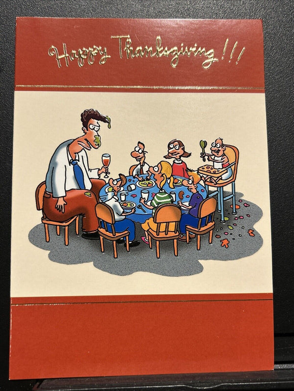 Happy Thanksgiving (Young Adult) Greeting Card w/Envelope