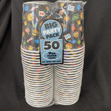 Awesome Emoji Grad 9Oz Cup - 50 Count