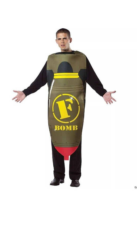 F Bomb Torpedo Adult Costume One Size
