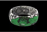 Marvel Groove Life "Hulk Black & White Comic" Silicone Ring Size 11