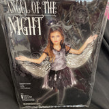 Girls Angel Of The Night Halloween Costume Size Small 4-6