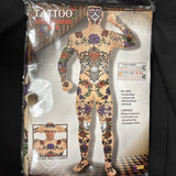 Disappearing Man Tattoo-XL  Fits Up To Size 483