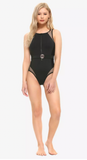 Marvel Black Widow Belted Swimsuit Large