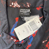 Our Universe Marvel Spider-Man Allover Woven Button-Up Large