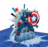 Marvel's Avengers Captain America Birthday Pop-up Card Lovepop