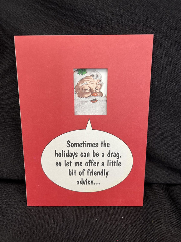 Christmas Humor Greeting Card w/Envelope