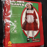 Lil Mrs. Santa Kids Costume - Medium 8-102