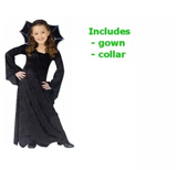 Sparkling Spiderella Costume Costume Halloween Fancy Dress Medium  8-10