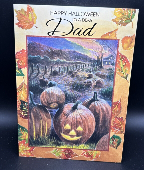 Halloween For Dad Greeting Card w/Envelope