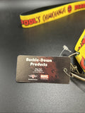 Marvel Deadpool's Chimichangas LANYARD Black & Yellow Stretch  BuckleDown DP0662