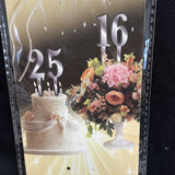 Forum Novelties Mirror Acrylic Cake Topper - Silver 8