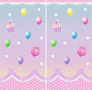 Birthday Pastel 2 Panel Photo Backdrop 5’ By Forum