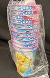 DISNEY FAIRIES TINKERBELL SWEET TREATS PLASTIC FAVOUR CUP 12 CT3