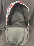 Spiderman Comics 15” Kids Back Pack w/Black Side Mesh Pockets