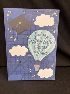 Graduation From Across the Miles Greeting Card w/Envelope