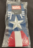 Marvel Captain America Costume Crew Socks Fits Show Size 8-12