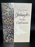 For Goddaughter on Confirmation Greeting Card w/Envelope