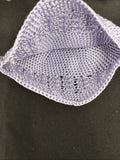 Baby Lavender Crochet Beanie Big Dreamz3