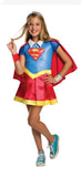 Brand New DC Super Hero Girls Deluxe Supergirl Child Costume Size Med 8-100