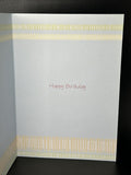 Happy Birthday Greeting Card w/Envelope