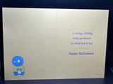Happy Halloween Godson Greeting Card w/Envelope