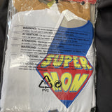 Super Mom Adult Halloween Costume, fits size 4-10.