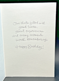 Happy Birthday Greeting Card w/Envelope2