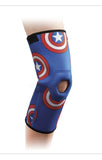 Donjoy Kids Neoprene Knee Sleeve W/Patella Donut Captain America Marvel