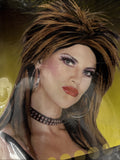 Rocker Wig Auburn and Brown 0