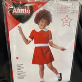 Child Annie Costume Size Small 4-6