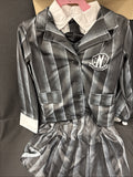 Rubies WEDNESDAY ADDAMS Girls HALLOWEEN COSTUME  Large 10/123