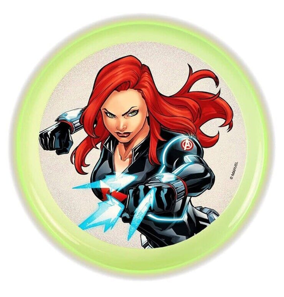 Marvel Avengers Black Widow Flying Glow in The Dark Frisbee 9