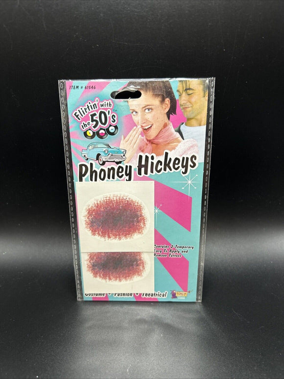 1950's Phoney Hickeys Tattoos Costume Accessory Halloween