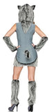 Delicious Wolf Costume Small Grey1