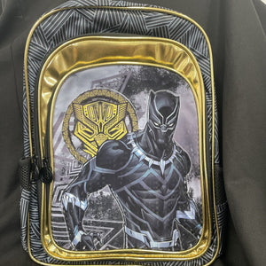 Heys Black Panther Kids 3 Compartment Backpack Adjustable Straps Zipper Closures