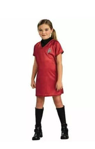 Rubie's Star Trek Uhura Dress Kids Costume - Small (4-6) - Red