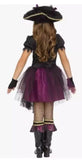 Stormy Seas Queen - Purple/Black/Gold - Costume - Girls XLarge 14-16