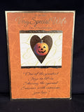 Happy Halloween Wife Greeting Card w/Envelope