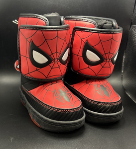 Marvel Spider-man Light Up Toddler Boys Snow Boot Size 7