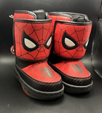 Marvel Spider-man Light Up Toddler Boys Snow Boot Size 7