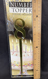 Acrylic Mirror Cake Topper Party Supplies - Gold 8