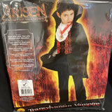 TRANSYLVANIAN VAMPIRE DRACULA CHILD BOYS  HALLOWEEN COSTUME Med 8-10