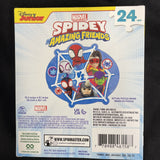 Spidey & Amazing Friends 24Pc Silhouette Shaped Kids Puzzle By Spin Master