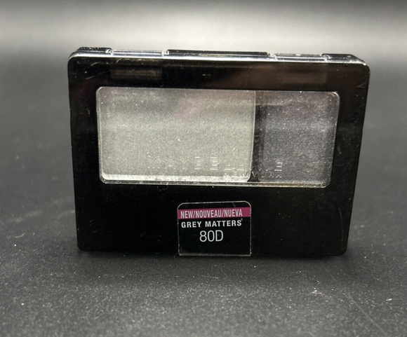 Maybelline Expert Wear Eye Shadow Duo Stylish Smokes 80D Grey Matters