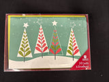 American Greeting Christmas Tree Theme /Holiday Cards 14 Ct NEW0