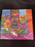 Tiki Island  Tropical Hawaiian Luau Summer Beach Party Paper Dinner Napkins 16Ct1