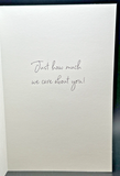 We Care About You Greeting Card w/Envelope1